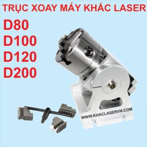 Trục xoay mâm cặp máy khắc laser